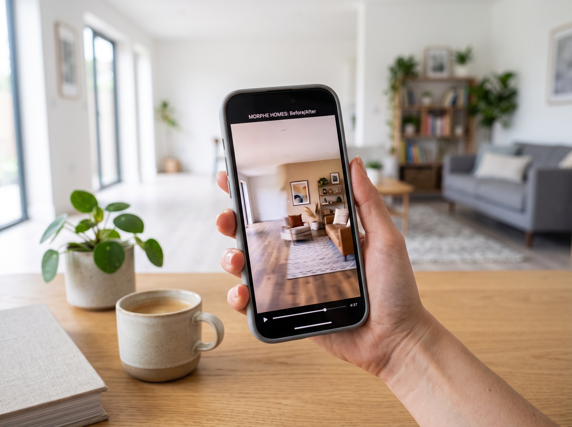 How to Turn an Empty Room Into a Staged Room, on Video