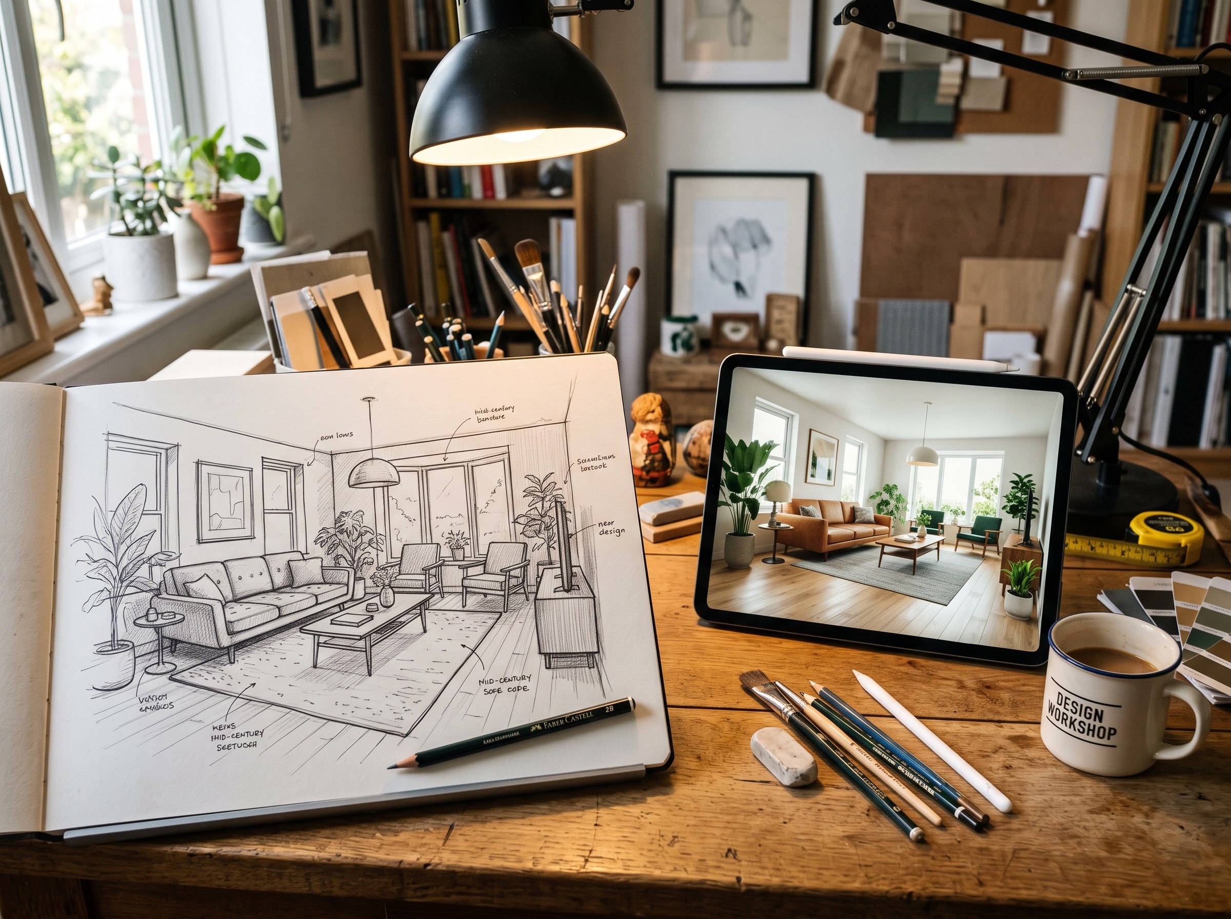Turn a Hand Sketch Into a Photorealistic Render With AI