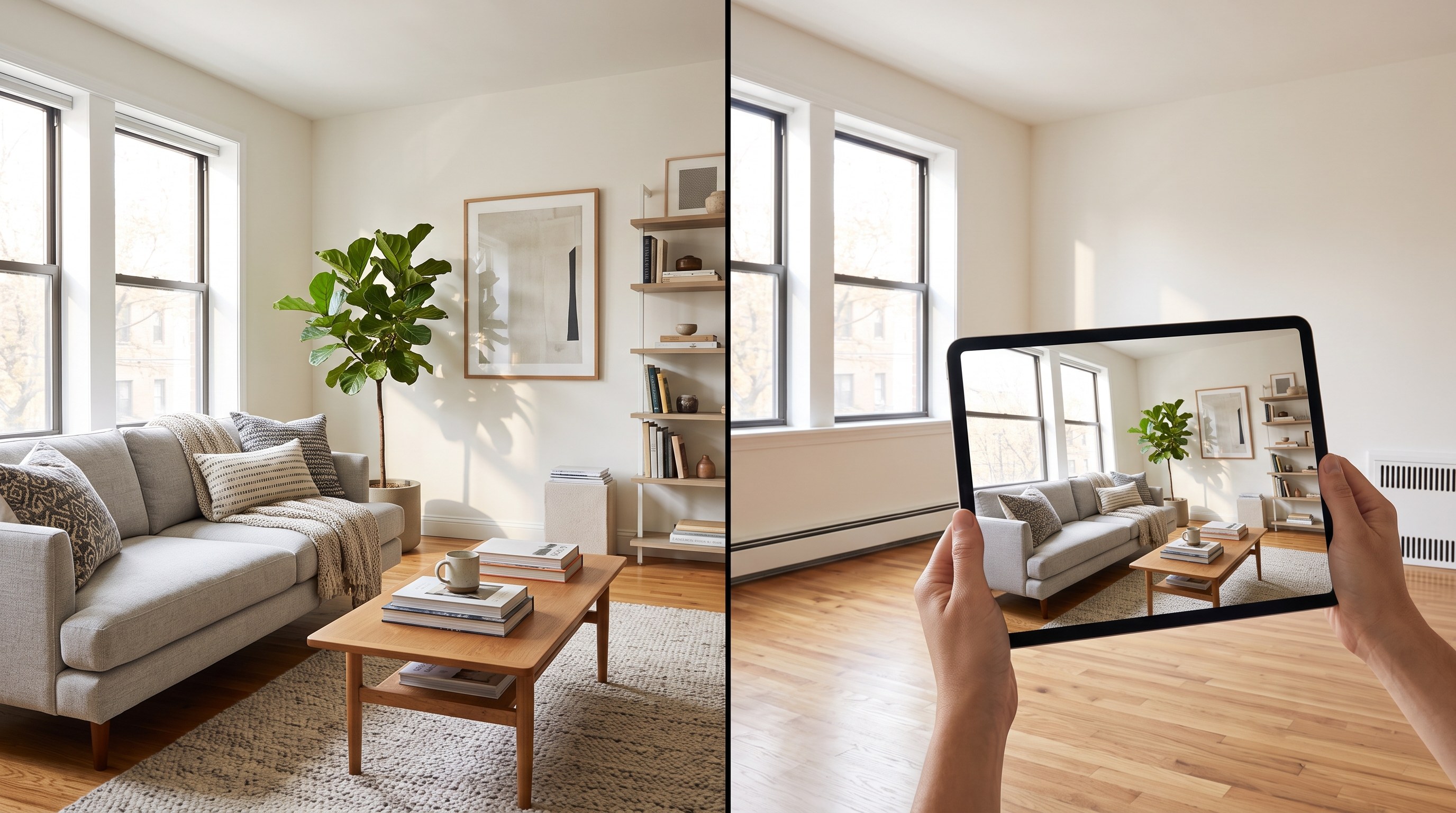 Virtual Staging vs Physical Staging: Cost, ROI and What Buyers Notice (2026)