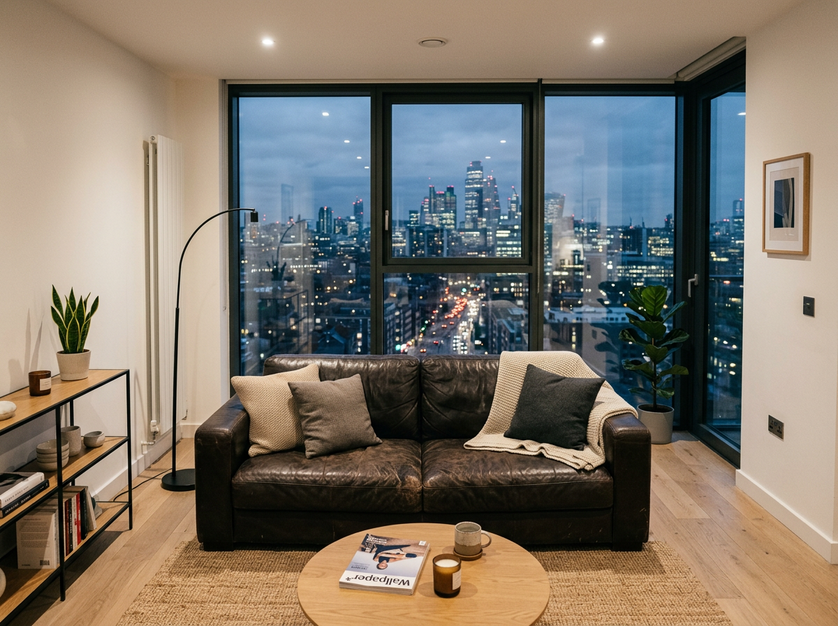 Before - Replace Sofa with Castlery Velvet Sofa