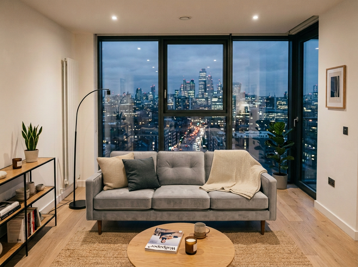 Replace Sofa with Castlery Velvet Sofa