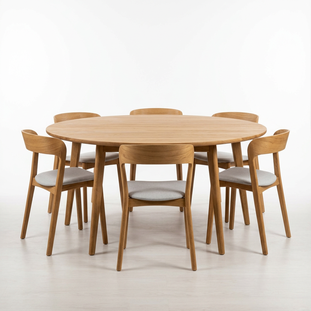 Crate & Barrel dining table product photo