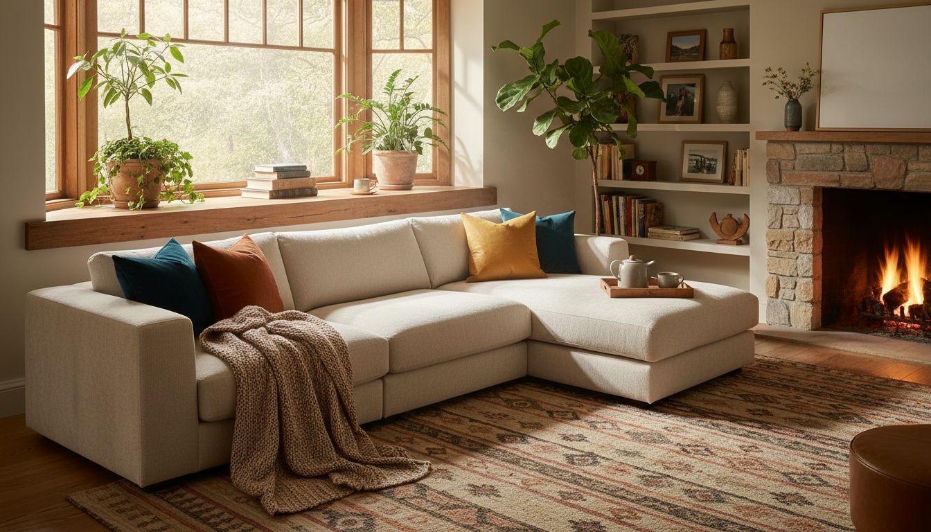 Before - Add Pets to Living Room