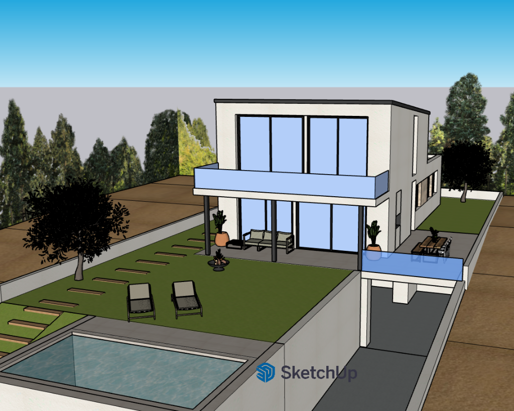 3D architectural model