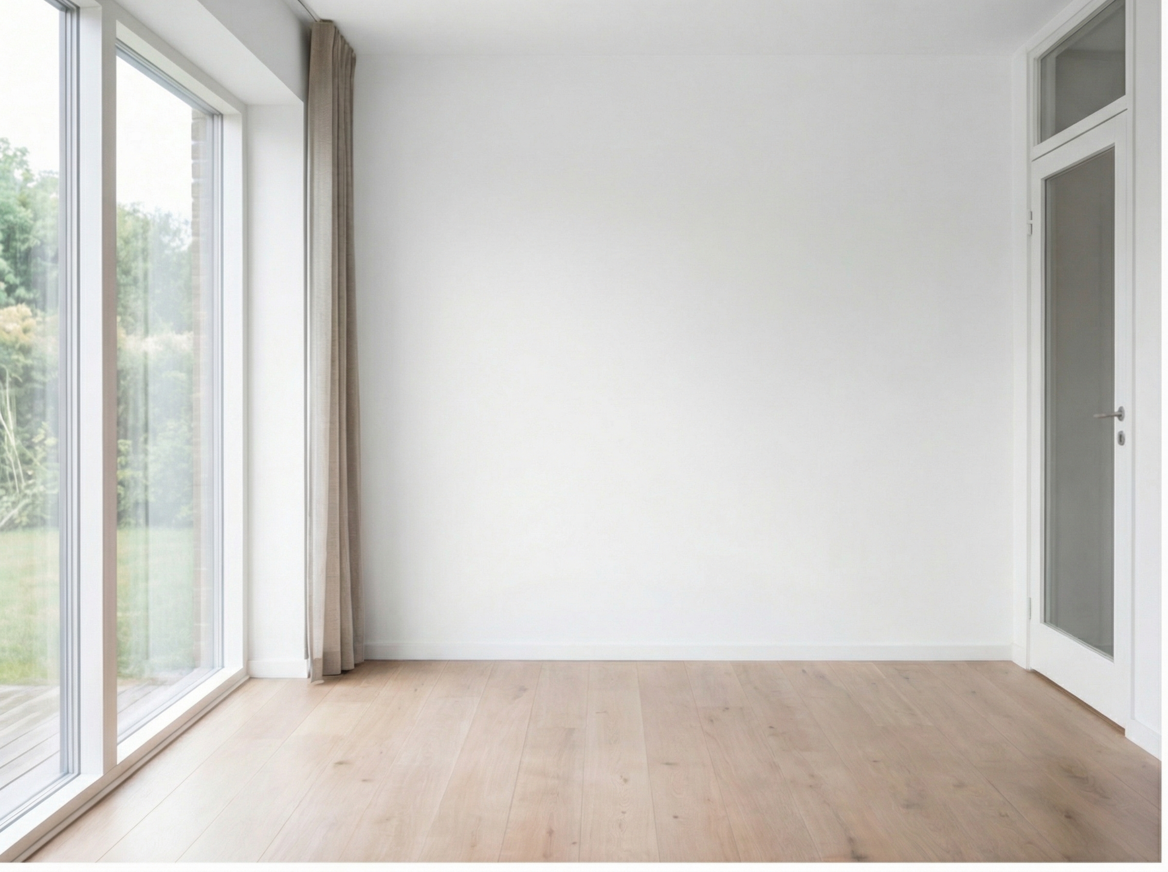 Empty unfurnished room