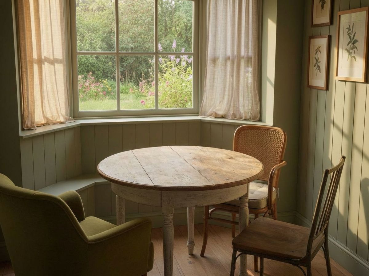 After - Declutter Breakfast Nook