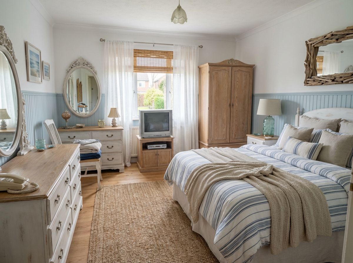 After - Coastal Style Bedroom