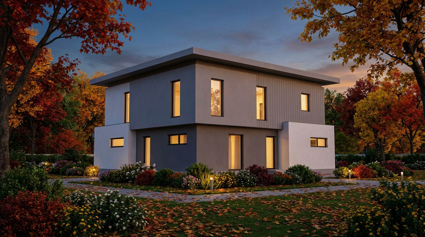 3D House Exterior to Photorealism