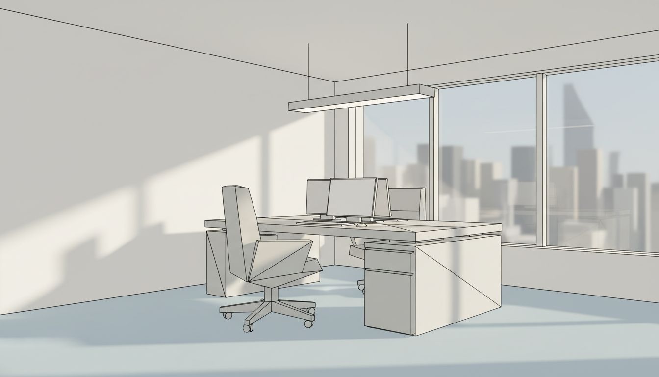 Before - SketchUp Office to Photo.