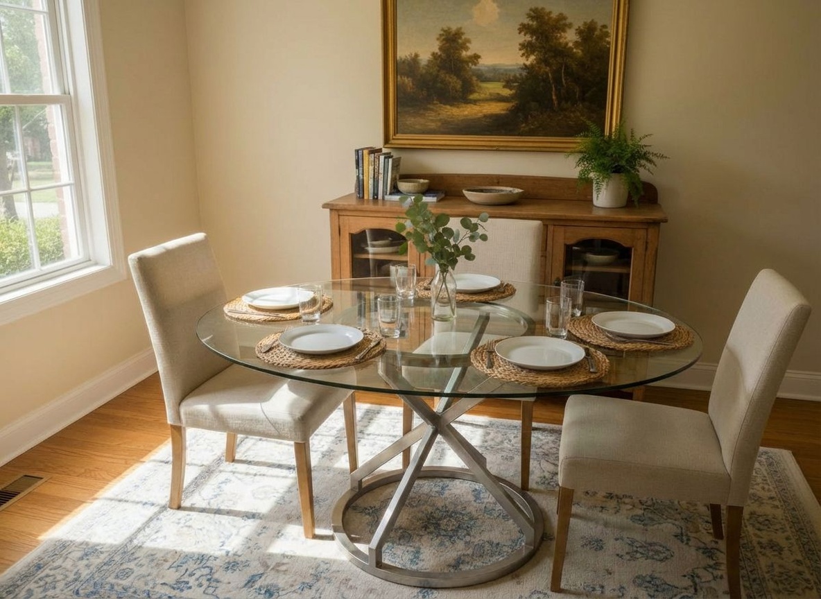 After - Optimize the breakfast nook.