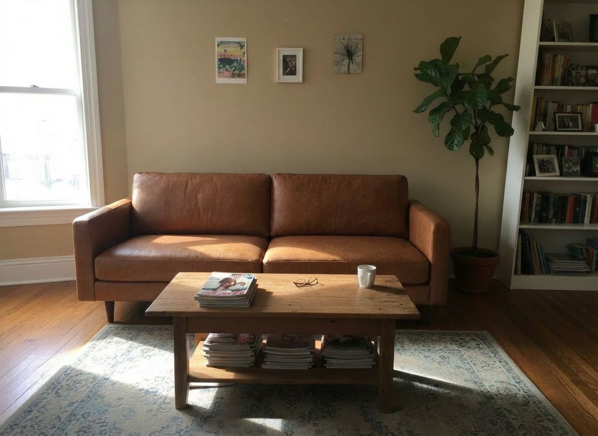 Modern Living Room Sofa Update