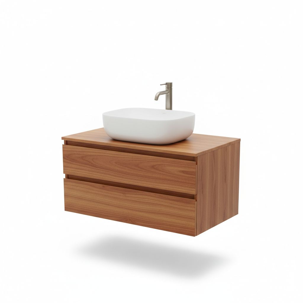 Double vanity cabinet reference