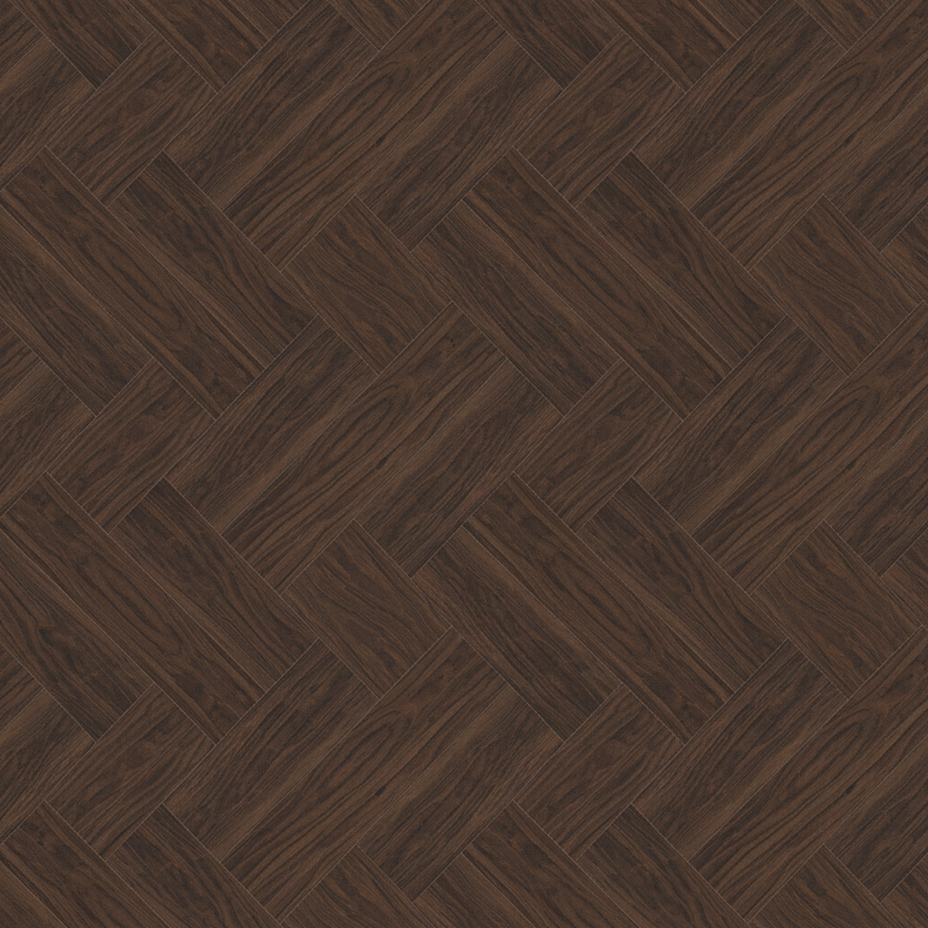 Dark herringbone wood parquet flooring pattern - material texture reference for AI floor replacement