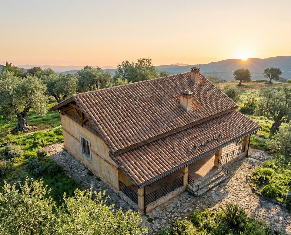 Tuscan Countryside House — Zoom Out - source image